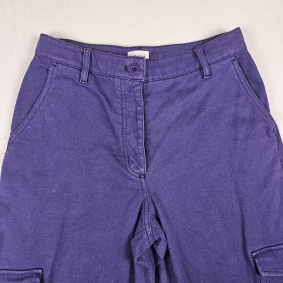 Aritzia Wilfred Free Modern Cargo Pant Womens High Rise Tapered Size 6 Bareback - Picture 7 of 16